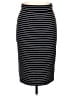 Wet Seal Stripes Black Casual Skirt Size XL - photo 1