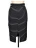 Wet Seal Stripes Black Casual Skirt Size XL - photo 2
