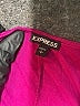Express 100% Rayon Purple Short Sleeve Top Size S - photo 7