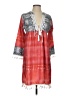 Assorted Brands Red Brown Casual Dress Size S - photo 1