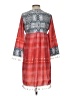 Assorted Brands Red Brown Casual Dress Size S - photo 2