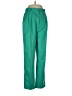 Assorted Brands Solid Green Casual Pants Size 14 - photo 1