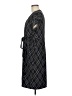 Ann Taylor Argyle Black Gray Casual Dress Size 6 - photo 5