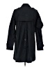 Zara Basic Black Trenchcoat Size S - photo 2