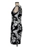 Natori Graphic Black Cocktail Dress Size 6 - photo 5