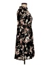 Soieblu 100% Polyester Paisley Black Casual Dress Size M - photo 4