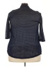 Love Ryan Blue Cardigan Size 3X - photo 2