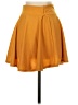 Acevog Solid Orange Casual Skirt Size XS (estimated) - photo 2