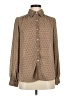 Max Studio Paisley Brown Long Sleeve Blouse Size M - photo 1