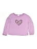 Btween Hearts Purple Long Sleeve Top Size 5 - photo 1
