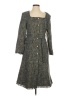 Fehaute Tweed Gray Casual Dress Size 4 - photo 1