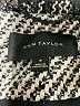 Ann Taylor 100% Polyester Houndstooth Gray Coat Size M - photo 6