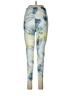 Apana Print Blue Active Pants Size M - photo 2