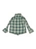 Crewcuts Outlet 100% Cotton Plaid Green Long Sleeve Button-Down Shirt Size 3 - photo 2