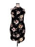 Unbranded Floral Black Cocktail Dress Size 3X - photo 1