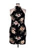 Unbranded Floral Black Cocktail Dress Size 3X - photo 2