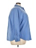 Lands' End 100% Polyester Blue 3/4 Sleeve Blouse Size 26 - photo 4