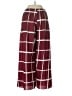 Unbranded Plaid Burgundy Casual Pants Size S (estimated) - photo 2