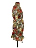 PrettyLittleThing 100% Polyester Print Green Cocktail Dress Size 2 - photo 4