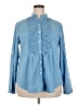 Unbranded Blue Long Sleeve Blouse Size XXL - photo 1
