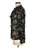 Walter Baker Floral Black Long Sleeve Blouse Size M - photo 5