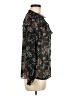 Walter Baker Floral Black Long Sleeve Blouse Size M - photo 4