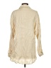 Zara Tan 3/4 Sleeve Button-Down Shirt Size S - photo 2
