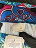 Liquido 100% Lycra Paisley Blue Leggings Size L - photo 7