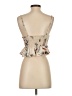Sage the Label 100% Polyester Ivory Sleeveless Blouse Size S - photo 2