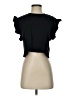 Zara Black Short Sleeve Top Size S - photo 1