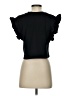 Zara Black Short Sleeve Top Size S - photo 2