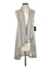 Olivia Sky Gray Sweater Vest Size S - photo 1