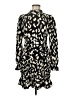 Shein Animal Print Black Cocktail Dress Size 6 - photo 1