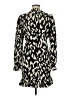 Shein Animal Print Black Cocktail Dress Size 6 - photo 2