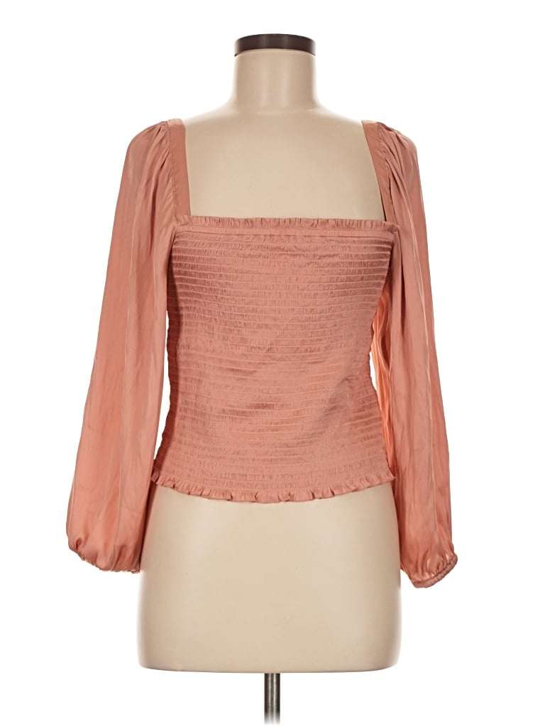 Pre-owned Jcrew Tube Top Pink Strapless Neckline Tops