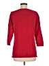 Karen Scott 100% Cotton Red Pullover Sweater Size M - photo 2