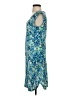 Columbia Print Blue Casual Dress Size S - photo 5