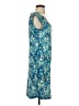 Columbia Print Blue Casual Dress Size S - photo 4