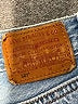 Levi's 100% Cotton Chevron-herringbone Blue Jeans Size 26 waist - photo 4