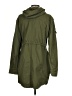 ASOS 100% Cotton Green Trenchcoat Size 4 - photo 2