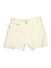 Madewell Ivory Denim Shorts Size 28 waist - photo 1