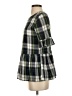 La Roque Plaid Gray Casual Dress Size XS - photo 5