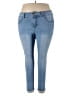 !It Jeans Solid Blue Jeans Size 18 - photo 1
