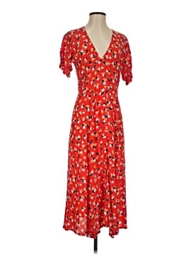 knee length dresses for ladies Maeve Pleated Midi Dress: Floral Midi Dress, Sundress, Plisse Dress, Blue  Midi, Green Midi, Summer Dress