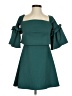 ASOS Solid Teal Cocktail Dress Size 4 - photo 1