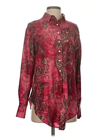 Go By Go Silk Long Sleeve Silk Top (view 1)
