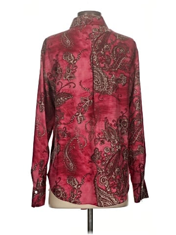 Go By Go Silk Long Sleeve Silk Top (view 2)