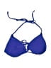 Unbranded Solid Blue Swimsuit Top Size M - photo 1