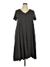 Roaman's Chevron-herringbone Gray Casual Dress Size 18 - 20 - photo 1
