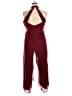 Dessy Collection 100% Polyester Solid Burgundy Jumpsuit Size 18 - photo 2